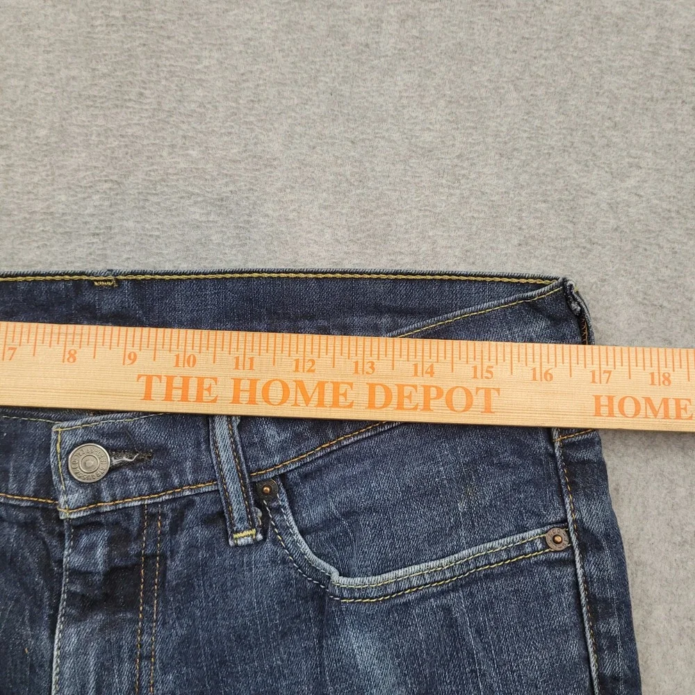 Levi's 511 Slim Fit Jeans Mens 34x32‎ Blue Denim Stretch Casual Pants